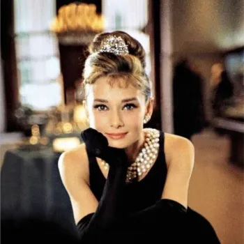 5D Bordado de Diamante Bélgica atriz Audrey Hepburn Completa Broca de Ponto de Cruz, Praça do Diamante Conjunto Decorativo Diy Diamante Pintura