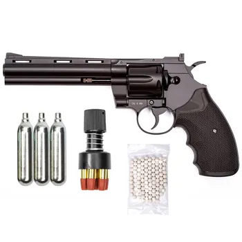 Beretta M922FS Pistola de Ar 6mm. E 3 cilindro de CO2 Colt Python airsoft pneumático cilindro de Metal de parede sinal