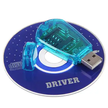 USB de Celular SIM Padrão do Leitor de Cartão do Copy Cloner Escritor SMS GSM/CDMA+CD Cabos de Computador