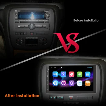 7Inch 2 Din Android auto-Rádio Universal de Carro de som Estéreo Multimídia para a Volkswagen, Nissan, Hyundai Toyota Kia Carro GPS Navi Leitor de Vídeo