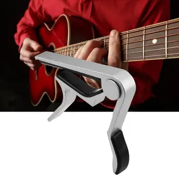 Alumínio De Alta Qualidade Do Metal De Guitarra Capo Acessórios Para Guitarra De Troca Rápida De Grampo De Acessórios Para Instrumentos Musicais