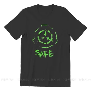 SCP Fundação de Ficção Organização mais nova Camiseta para os Homens de Segurança em torno do Pescoço Camiseta Básica Personalizar Dom Roupas de Streetwear