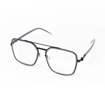 2021 Dinamarca Marca de Óculos Quadrado Ultra-leve Blueblocking de Óculos de grau Duplo Feixe Para Homens Mulheres a Leitura do Quadro