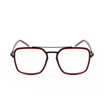 2021 Dinamarca Marca de Óculos Quadrado Ultra-leve Blueblocking de Óculos de grau Duplo Feixe Para Homens Mulheres a Leitura do Quadro