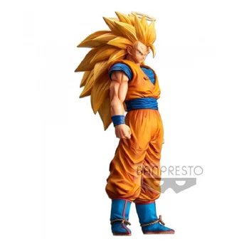 BANDAI Dragon Ball Z Super Saiyajin Grandista nero ROS Filho de Goku Ação de PVC Coleção Toy Modelo de Anime Figura de Brinquedos Para as Crianças