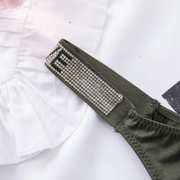 2021 Novo Sexy Strass Tanga Calças Para as Mulheres da Cintura Baixa Cuecas sem costura Senhoras Underwear Feminino G-String de Lingerie