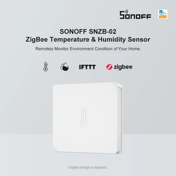 SONOFF Zigbee ZBBridge Pedido SNZB ZBMINI / sem Fio Interruptor de Temperatura/Movimento/Porta Sensor Inteligente de Trabalhar Com Alexa Inicial do Google