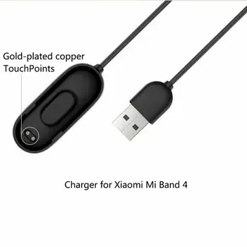 Cabo carregador Para Xiaomi Mi Banda 4 Magnético Carregadores USB Fio Para Mi Banda 4 Cabo de Carregamento USB um Adaptador de Carregador de Fio de Acessórios