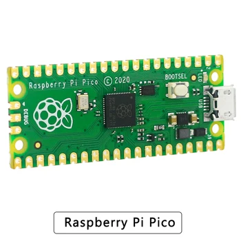 Oficial Raspberry Pi Pico RP2040 Microcontrolador Chip de Baixa Potência Dual-core ARM Cortex M0+ Processador Opcional GPIO Cabeçalho