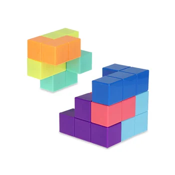 YJ Blocos Magnéticos Velocidade de Quebra-cabeça Cubo DIY 3x3x3 Yongjun Teste do Cérebro Educativos Brinquedos de Aprendizagem Para a Criança Bloco Cubo Mágico