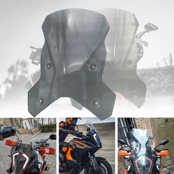 REALZION Acessórios da Motocicleta pára-Brisas Deflector de Vento pára-brisa Para KTM 1290 Super Aventura ADV R S 2017-2019 2018