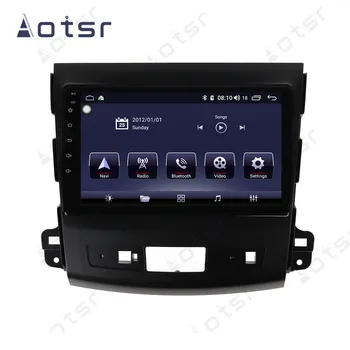Para Mitsubishi Outlander 2006 - 2012 GPS de Navegação de Carro Android Estéreo Multimídia com Tela de Leitor de DVD Gravador de Vídeo DPS