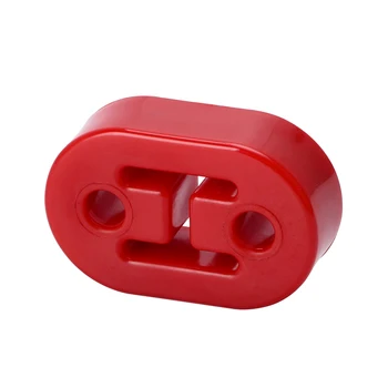 1 Peça de Poliuretano de Escape/Escape CURTO CABIDES universal Silenciador Cabides de Vermelho ou Azul JR8952