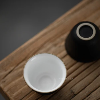 Estilo Japonês Preto Porcelana Exterior Em Viagem De Negócios Portátil Vidro Bule De Chá De Viagens De Chá Anti-Queimadura De Cerâmica Kung Fu Xícara De Chá De