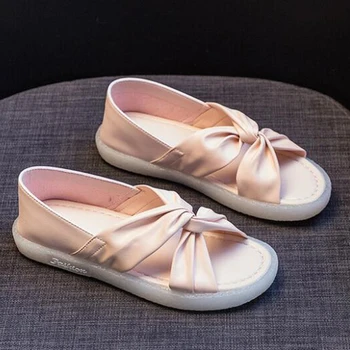 Moda Couro Genuíno Mulheres Sandálias fundo Macio de Sandálias de Senhoras Sapatos de Verão Casual Feminino Flip Flop sandalia feminina hy721