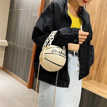 Personalidade da mulher saco de couro do plutônio de basquete saco 2021new bola bolsas adolescente meninas sacos de ombro, crossbody cadeia de sacos de mão