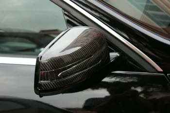 A fibra de carbono Substituição de tampas de Espelho de Vista Traseira tampa para a Mercedes Benz A B C E CLA CLS ABL GLC Classe W204 W212 W117 W176 W218