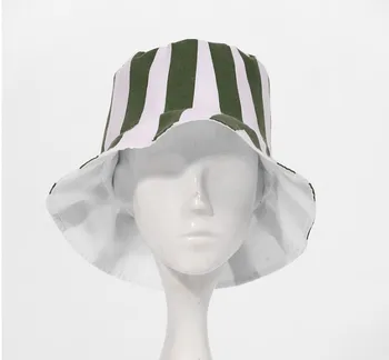 O Anime Bleach Urahara Kisuke Cosplay Hat Cap Cúpula Verde e Branco Listrado de Verão Fresco Chapéu de Melancia chapéus Acessórios
