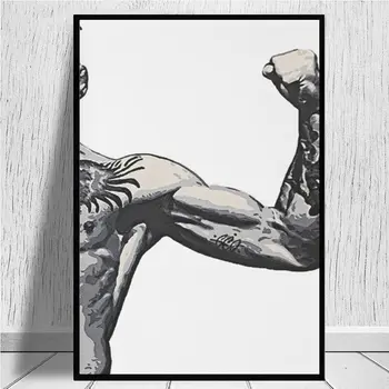 Conor McGregor lona impressões de Decoração de Parede de Lona de Impressões de Arte e Posters para a Sala de Decoração de Casa