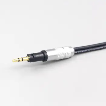 LN007128 2,5 mm 3.5 mm 4.4 mm XLR Preto 99% Puro PCOCC Cabo de Fone de ouvido Para Sennheiser Impulso 1.0 2.0 Em-Orelha Fones de ouvido