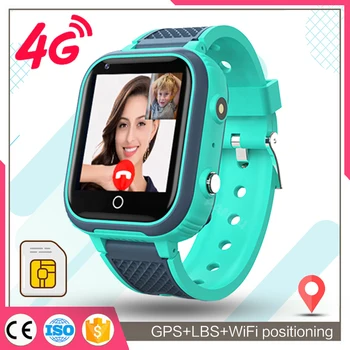 Smart Watch Crianças GPS 4G Wifi Tracker Impermeável Smartwatch Crianças de Chamada de Vídeo do Relógio do Telefone Chamar de Volta Monitor Smartwatch LT21
