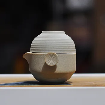 MCJ Viagem de chá gaiwan conjunto de chá de porcelana kung fu conjunto de chá bule e uma xícara conjunto de cerâmica de chá