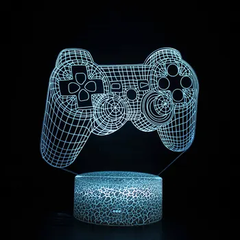 Jogos de Decoração de Quarto de Playstation 5 Luces Habitacion Jogos de Configuração de Chambre da Decoração do DIODO emissor de Luz ao Longo da Lâmpada RGB Gamer Boy Noite de Luz Presente