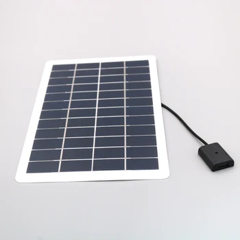 7.5 W 1500mA Solar Bateria do Banco do Poder PowerBank USB LED Powerbank Portátil do Carregador do Telefone Móvel para Xiaomi Iphone Ios Android