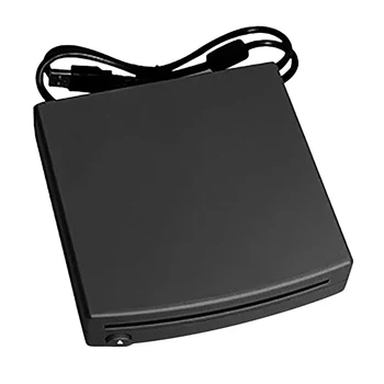 Preto Interface USB Carro SUV Externo Estéreo Rádio Prato Caixa de CD/DVD Player para Android Peças de Interior de Rádio de Carro