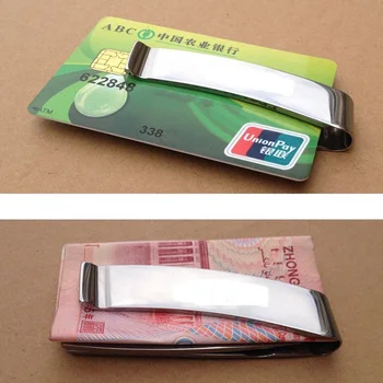 Nota de carteira Clip Clip de Dinheiro do Cartão de Crédito Ferramenta Complementar EDC canivete Acampamento Ferramentas de Dinheiro Nota de Carteira Clip