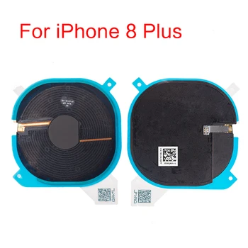 Para o iPhone 8 Plus Carregamento sem Fio Chip Bobina Módulo NFC cabo do Cabo flexível Para iPhone 8 Carregador de Painel Adesivo de Peças de Reposição