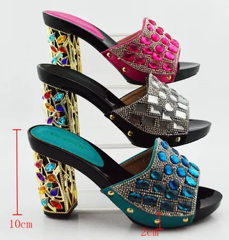 2020 mais Recente de Sapatos e Bolsa de Conjuntos para as Mulheres de design italiano Sapatos com Sacos de Correspondência para as Mulheres Africanas Sapatos e Bolsa Conjunto para a Festa