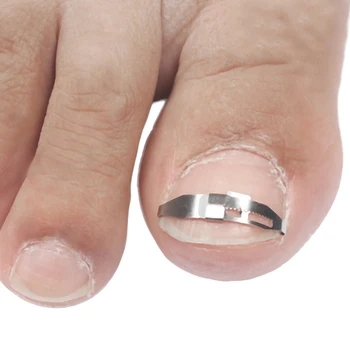 1Set Encravada do Dedo do pé Unha Tratamento de Inserção de Fivela de Pressão Sensível Fita Twillizer Pedicure Ferramenta a Ferramenta de Correção de Unha Encravada