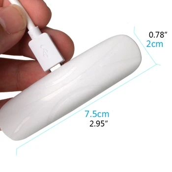 Portátil Mini LED Resina de Cura a Lâmpada de Carga USB Jewerly Ferramenta para Tomada de UV Secador de GEL fotopolimerizadores