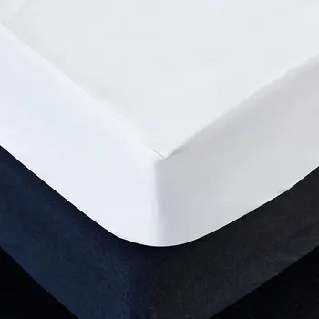 Sólido Liso Terry Colchão Impermeável Capa De Almofada Anti Ácaros Lençol Protetor Do Colchão Para Cama Colchão Topper Respirável