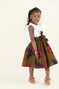Africano de Roupas para Mulheres 2021 de Moda de Verão de Crianças Africanas Impressão Saias Africana Roupas