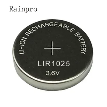 2PCS LIR1025 recarregável bateria de lítio de 3,6 V bateria recarregável pode substituir 3V CR1025 bateria de lítio