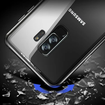 Magnético de Adsorção de Metal Case Para Samsung Galaxy S20 Plus Ultra S20FE Nota 20 Ultra Nota 10, Além da Nota 10 Lite Nota 20