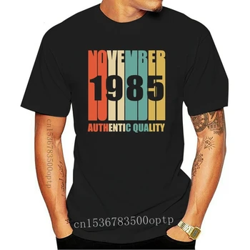 Retro de novembro de 1985, T-Shirt Vintage 32º Aniversário de Presente a Camisa 018944