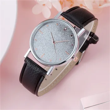 2021 novas mulheres de Luxo, Relógios de Quartzo feminino de Aço Inoxidável Dial vintage azul céu Estrelado Casuais Relógios de pulso relojes para mulher