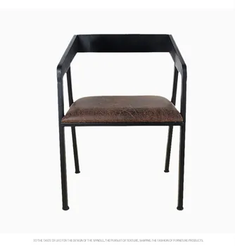 Nordic Cadeira de Jantar Americano Madeira maciça, Encosto com apoio de Braço Home Restaurante Moderno e Simples Mesa de Estudo