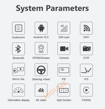 Snapdragon Android 10.0 Carro Player Multimídia GPS de Navegação para a BMW F30 F31 F34 F32 F33 F36 2013-2017 NBT com a BT, Wi-Fi Carplay