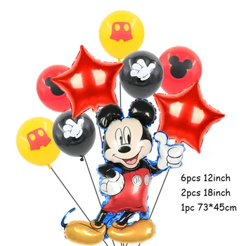 Disney Minnie Folha De Balões Do Mickey Mouse Bola De Casamento Decoração Festa De Aniversário, Decorações De Crianças Brinquedo Do Chuveiro De Bebê Globos De Suprimentos