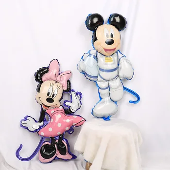 Disney Minnie Folha De Balões Do Mickey Mouse Bola De Casamento Decoração Festa De Aniversário, Decorações De Crianças Brinquedo Do Chuveiro De Bebê Globos De Suprimentos