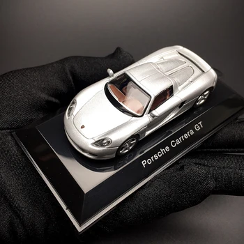 Autoart 1:64 Porsche Carrera GT super carros esportivos Coleção de fundição de liga de modelos de viaturas