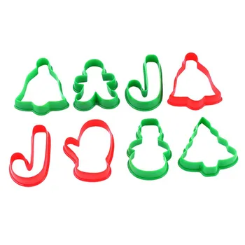 Os Cortadores de Moldes de Natal Bonito a Forma de Biscoito Molde DIY Fondant de Pastelaria, Decoração de Cozimento NORBI 2021 utensílios de Cozinha