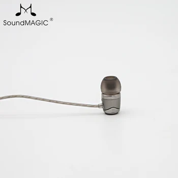 SoundMAGIC E11C da Em-Orelha fones de ouvido de Isolamento com Microfone Remoto Universal de 3,5 mm Compatível com Apple e Android