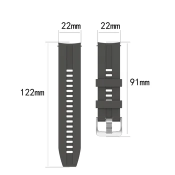 22mm pulseiras Banda Para Huawei Assistir GT2 46mm Smartwatch, Alça Para Huawei Assistir GT 2 GT2 Pro Banda Cinto de Esporte Pulseira