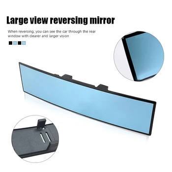 Carro Universal Espelho Interior Espelhos retrovisores Automático do Espelho retrovisor Anti-reflexo de ângulo Amplo de Superfície de Espelho Azul de Acessórios Auto