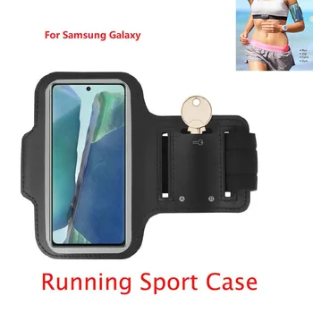 Executando o Esporte Telefone Case Para Samsung Galaxy Nota 20 10 Lite Plus 5G 9 8 7 S20 S21 Faixa de Braço Caso de Titular do Telefone: Ginásio de Esportes Bolsa